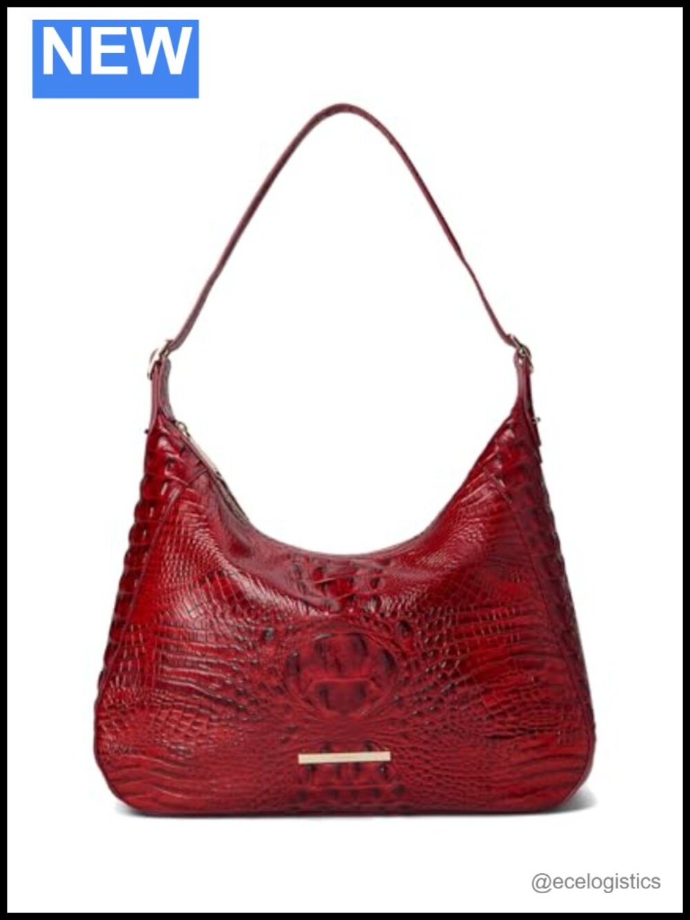 Leather Hobo Shoulder Bag with Adjustable Strap for Women